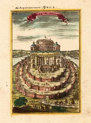 Semiramiksen linnoitus, 1719