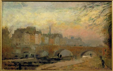 Quai de Paris (öljy kankaalle)