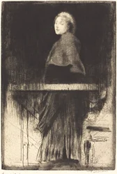 Nainen viitassa