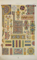 Celtic, levy 39 julkaisusta "Polychromatic Ornament: Sata lautasta kultaa, hopeaa ja värejä"