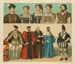 Auguste Racinetin "Le Costume Historique" (Täydellinen pukuhistoria), IV osa