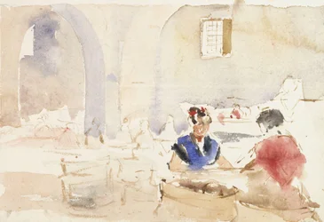 Sisäkuva Espanjasta (Sevillan tupakkatehdas)