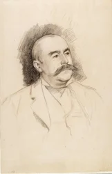 Baron A. Portalisin muotokuva, luonnos