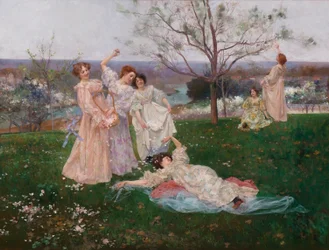 Kevään kukat, n. 1897