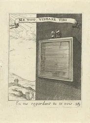 Seinä peilillä Moralising Love Emblems (sarjan nimi) Devises et emblèmes d