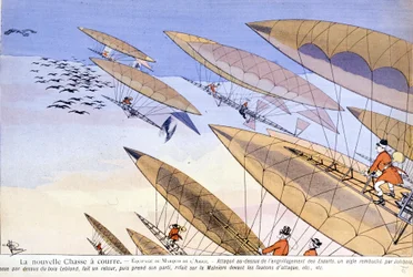 Albert Guillaumen (1873-1942) karikatyyri elokuvassa "L