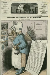 Sarjakuva "Kotirouva, Natural History"". Kansi A. Humbertin "" L