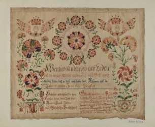 Pa. Saksalainen syntymätodistus, n. 1940.