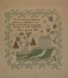 Sampler, c. 1936.