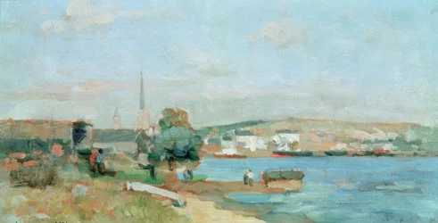 Meren rannalla