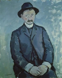 Albert Marquetin (1875-1947) muotokuva 1904 (öljy kankaalle)