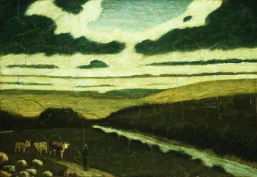 Maisema, 1897-98.