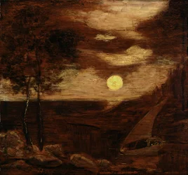 Rakastajien vene, n. 1881.