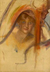 Tutkimus Femme a la Harpelle, n. 1902