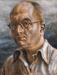 Alberto Savinio (1891-1952) omakuva. Italia, 1900-luku.