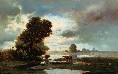 Laidunmaa joen varrella