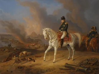 Napoleon Bonaparte ennen palavaa Smolenskin kaupunkia