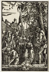 Kristus ristille naulattuna, n. 1513.