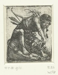 Hercules tappaa Nemean leijonan