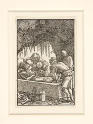 Kristuksen hautaus sarjasta The Fall and Redemption of Man
