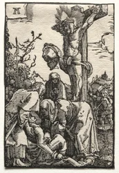 Ihmisen lankeemus ja lunastus: Kristus ristillä, n. 1515.