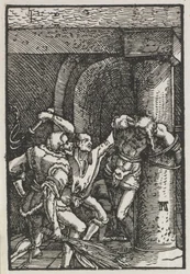 Ihmisen lankeemus ja lunastus: Kristuksen liputus, n. 1515.