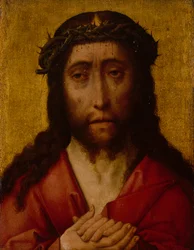 Kristus murheiden mies (öljy paneelissa)