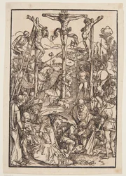 Golgata (vaatimaton puupiirros)