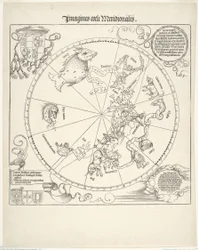 Eteläisen taivaan taivaallinen kartta (Imagines coeli meridionalis)