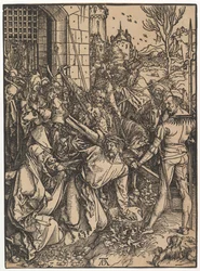 Kristus kantaa ristiä, suuresta kärsimyksestä, n. 1498.