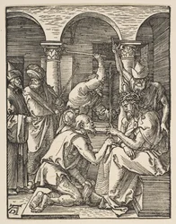Orjantappureilla kruunattu Kristus, The Small Passion, n. 1509.