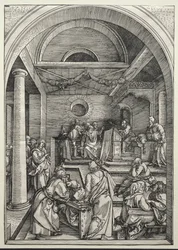 Kristus kiistelee lääkäreiden kanssa, n. 1503-1504.
