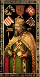 Keisari Sigismund, Pyhän saksalais-roomalaisen keisarikunnan keisari sekä Unkarin ja Böömin kuningas (1368-1437), n. 1600