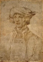 Lucas van Leydenin muotokuva, 1521.