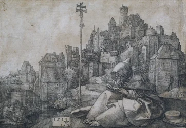 Pyhä Antonius kaupungin edessä, 1519