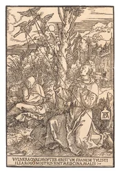 Pyhä Franciscus vastaanottamassa stigmat, n. 1505.