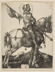 Pyhä Yrjö hevosen selässä, 1505-8.