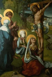 Seitsemän surun polyptyykin ristiinnaulitseminen, 1495-1496.