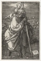 St. Christopher, Kasvot vasemmalle