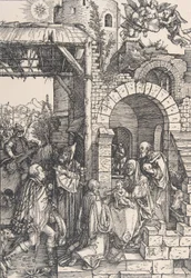 The Adoration of the Magi, sarjasta The Life of the Virgin, n. 1502, n. 1502.