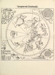 Taivaanpallo-eteläinen pallonpuolisko, 1515.
