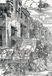 Pyhä perhe Egyptissä, c1501-1502, 1906