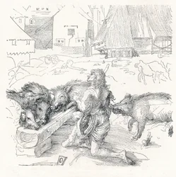 Tuhlaajapoika, c1497, 1906