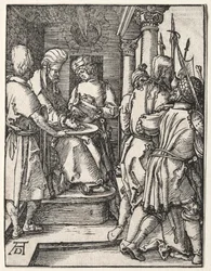 Pieni intohimo: Pilatus pesee kätensä, 1509-1511.
