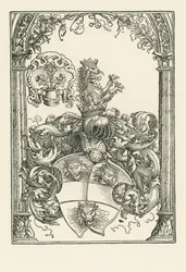 Jacob de Bannissisin vaakuna, noin 1515 (puupiirros).