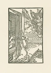 David rukoilee. Illustration to Diurnale s m chorum ecclesie Basilien. Painanut Johann Bergmann, Basel
