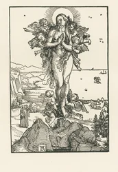 Pyhä Maria Magdaleena ekstaasissa, noin 1504-05 (puupiirros).
