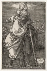 St. Christopher, Kasvot vasemmalle