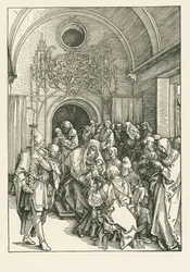 Kristuksen ympärileikkaus, noin 1504 (puupiirros).