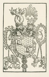 Florian Waldauf von Waldensteinin vaakuna